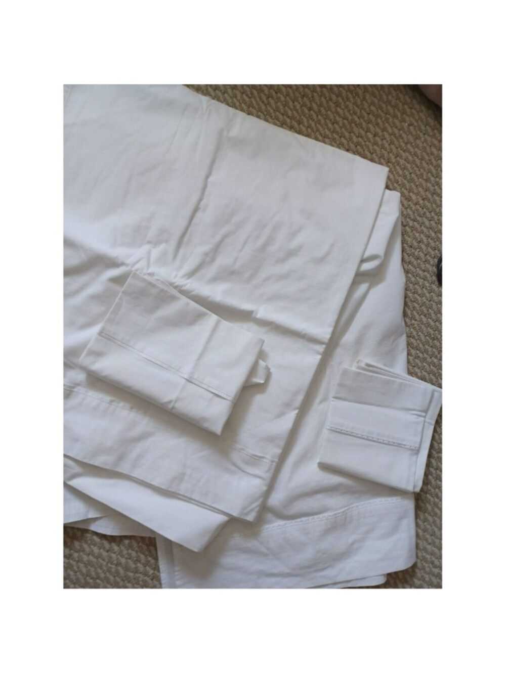 Vintage West Point Stevens High Quality Sheets Two Queen Flat W. Pillowcases